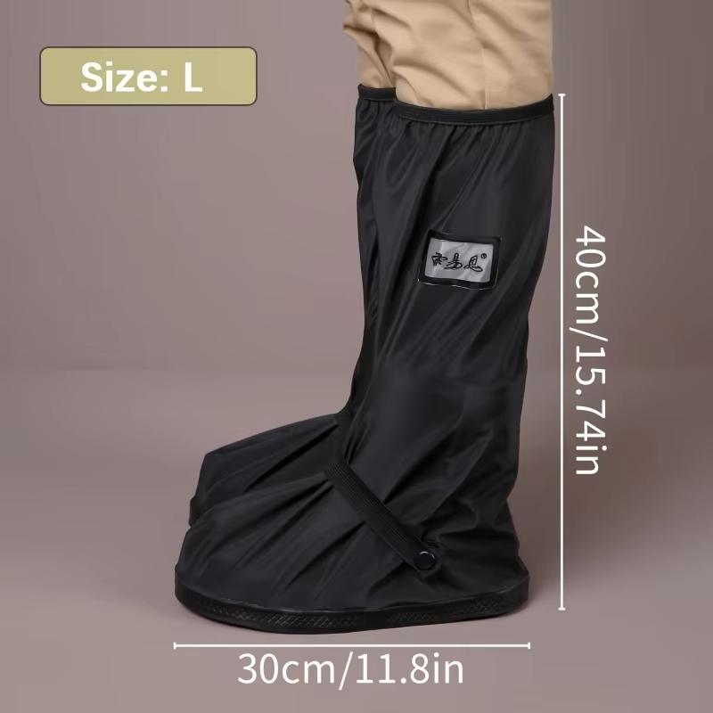 1 Pair Bicycle Shoes Protectors Motorcycle Scooter Dirt Bike Rain Shoes Cover Non-Slip Boot Covers Unisex For Rainy Snowy Day