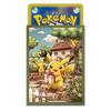Оригинальный аксессуар из Pokémon Center: Защита для колоды Pokémon Trading Card Game: Подарок Пикачу [Зеленый]