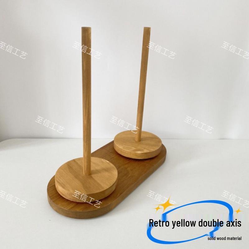 Портативная моталка для пряжи из массива дерева: Съемное ручное вязание и ткачество, вспомогательное веретено