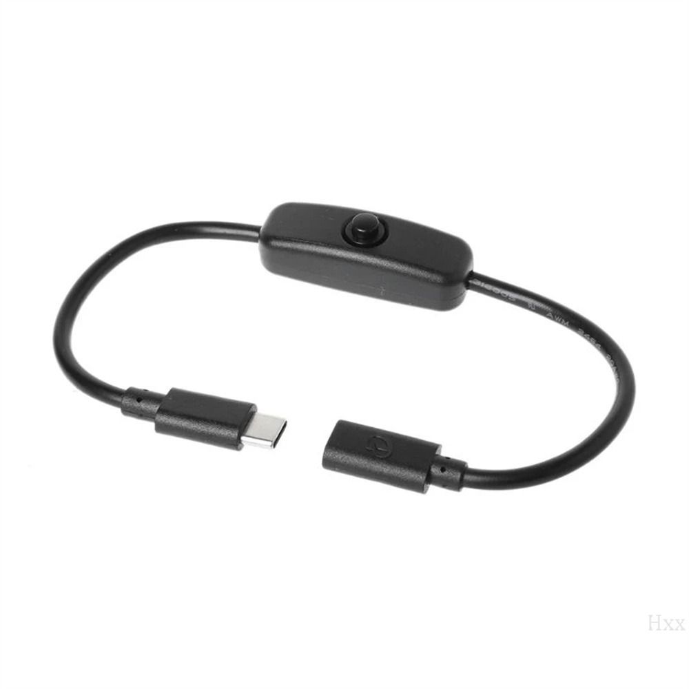 Off Switch Type-C Ports for Raspberry Pi 4 Power Line Power Cord Type C Cable Type C Power Supply