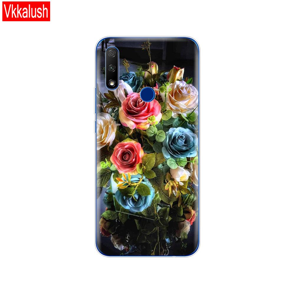 Для Honor 9X Global Case Honor 9X Премиум Чехол Силиконовый ТПУ Мягкая задняя крышка Чехол для телефона Для Huawei Honor 9X Premium STK-LX1 Бампер