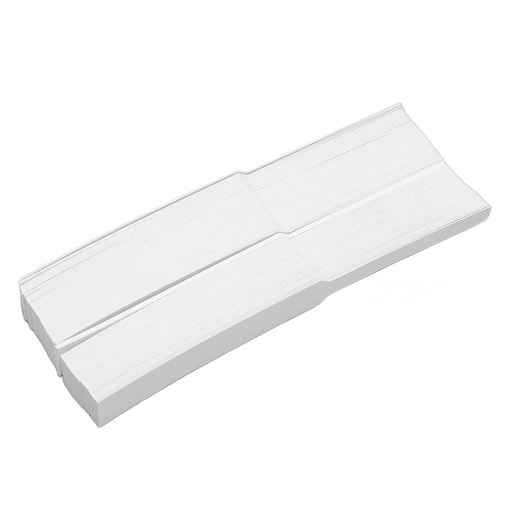 100 листов Тест-полоски для духов Одноразовые Белые Пустые Портативные Полоски из промокательной бумаги для духов для ароматов Ароматерапия