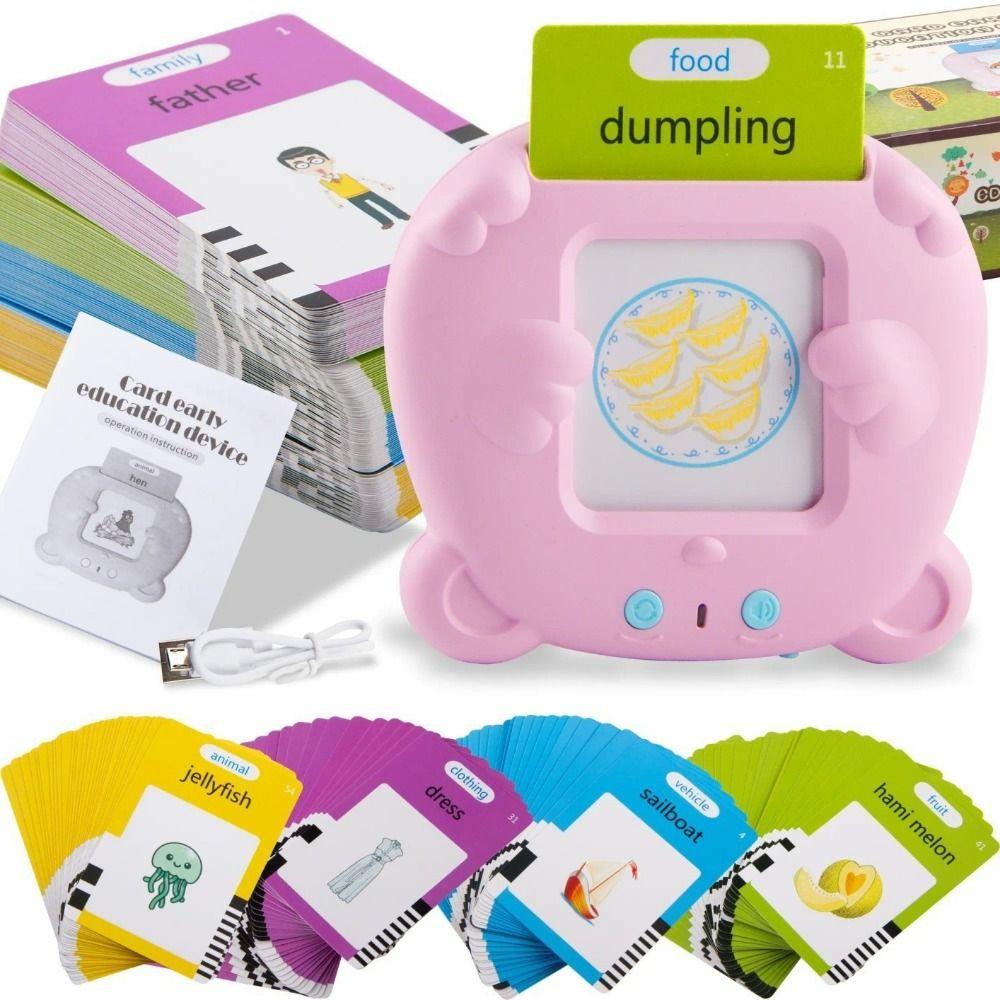 112 Cards English Flashcards Language Learning Talking Flash Cards  Children Gift