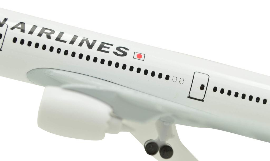 DYNASTY TANG Стандартная версия Japan Airlines B787 Металлическая модель самолета Игрушка 1/400