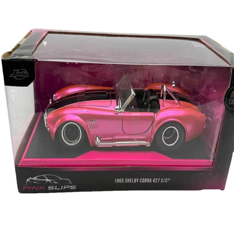 1965 Shelby Cobra 427 Редкая версия эмуляция 1/24 сплав металл модель автомобиля Классический детский подарок