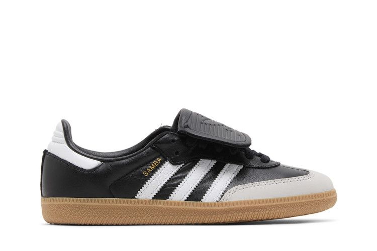 Женские кроссовки adidas Samba LT Черно-белые (Женский) Основной черный/белый/золотой металлик