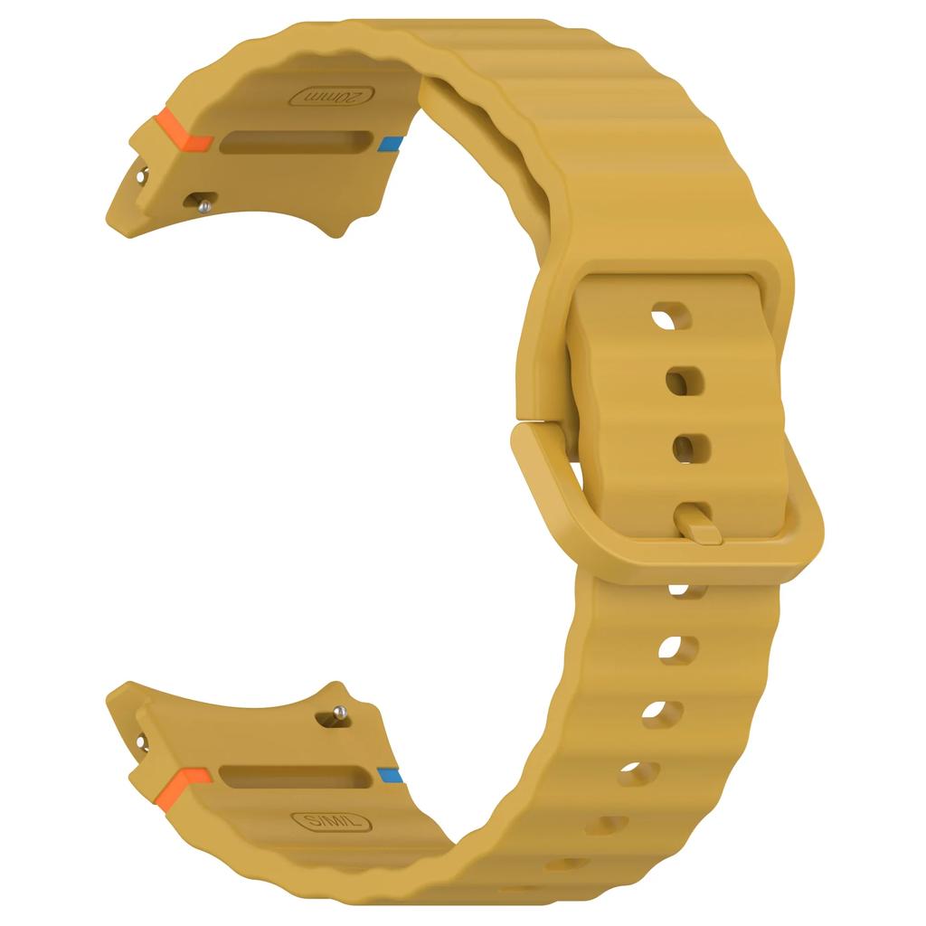 Оригинальный ремешок для Samsung Galaxy watch 7/FE/5 Pro/6/4 classic 44 мм 40 мм силиконовый спортивный ремешок-браслет correa Galaxy watch 7 Strap