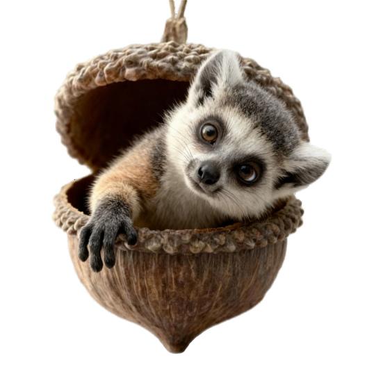 Лесные животные Желудь Украшения 2D Акрил Шишка Животное Подвеска на Рождественскую елку Уютное Лесное Рождественское украшение для Домашнего Декора