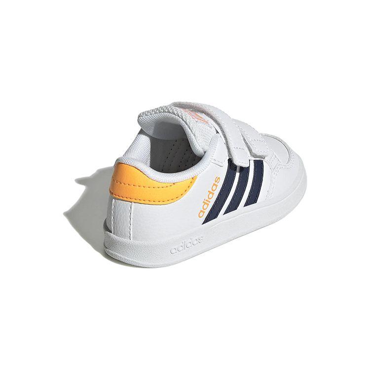 Adidas Breaknet CF I White Dark Blue Orange Baby Sneakers Cloud-White Flash-Orange GW2901