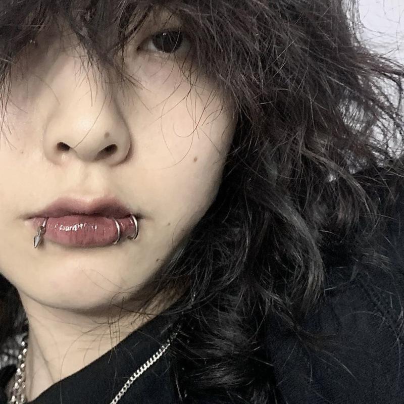 Титановая сталь многоцелевые серьги-клипсы для губ для мужчин и женщин унисекс панк крутой хип-хоп непирсинг ювелирные изделия