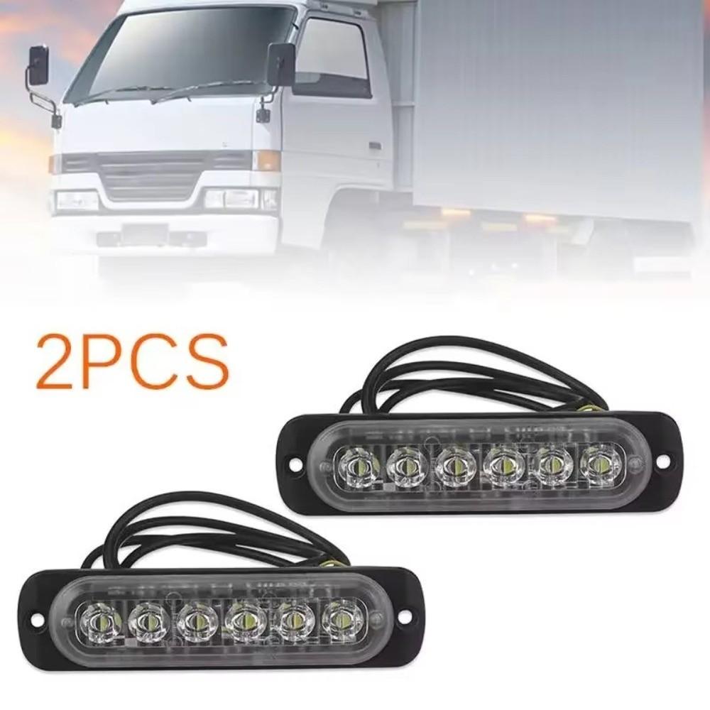 2Pcs Universal LED Indicator Light Super Bright Auto Car External Lights  For Truck Trailer Lorry