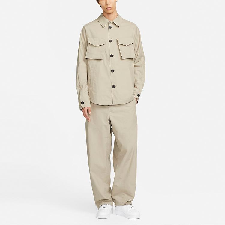 Nike Куртки Мужские Каменного Цвета Лацканы Умеренные Другое DH2898-230
