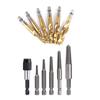 15Pcs Damaged Screw Extractor, Screw Remover Tool Remove Tool Broken Bolt with Separate Burnishing and Magnetic
