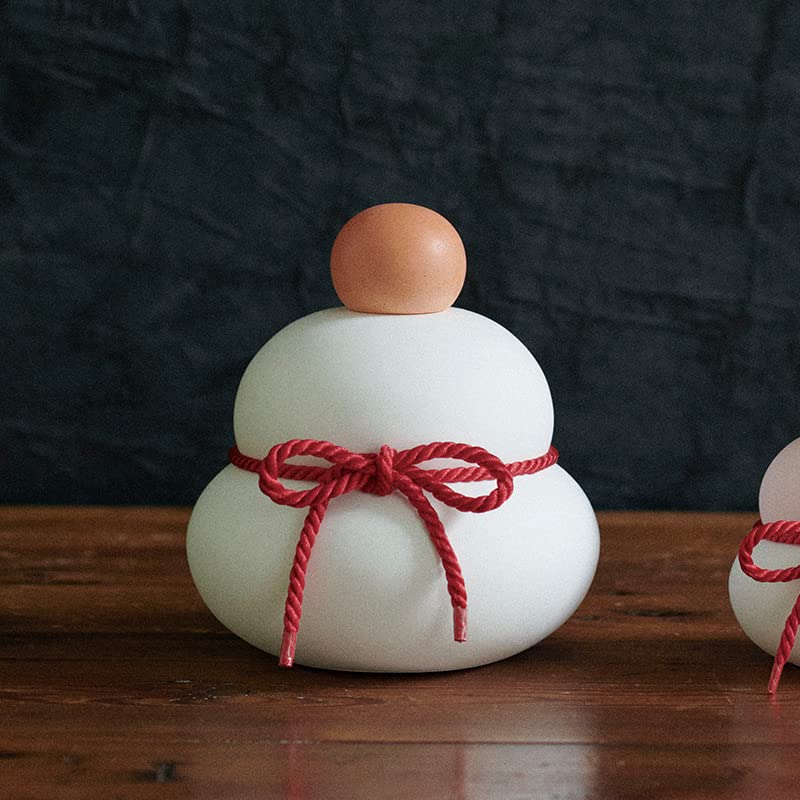 H Concept SOIL KAGAMI MOCHI MS L435 Диатомовая земля Кагами моти (Зеркальный моти) 120 x В135мм Красный и Белый Простая Рамка Напольный Монтаж