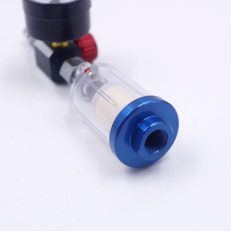 Регулятор давления Фильтр компрессора сжатого воздуха Манометр Редукционный клапан расхода Процессор клапана регулировки давления