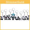 Keychain Panda Set With Creative Animal Shape For Collectors And Office Gifts