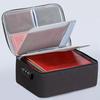 Travel Document Protection Bag Fireproof Waterproof File Storage Bag with Multi-Layer Design Card Holder File Organizer