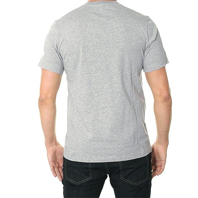 Converse Футболка мужская серая фактурная 10007887-A03