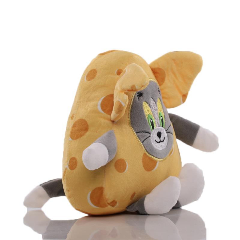 Cheese Cat And Mouse Cheese Pack Tom Jerry Plush Doll Scratcher Doll