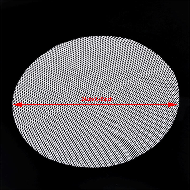 Non-Stick Round Steamer Mesh Pad Thickened Reusable Silicone Dehydrator Sheets Kitchen Baking Accessories Steamer Mat