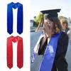 Выпускная лента для студентов, длинный атласный ремень 150 см, однотонная студенческая мягкая атласная лента для вечеринок, торжеств, выпускной аксессуар