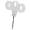 10 Pcs Glowing Tent Pegs Stainless Steel Screw Pegs Durable Ground Pegs  Hiking