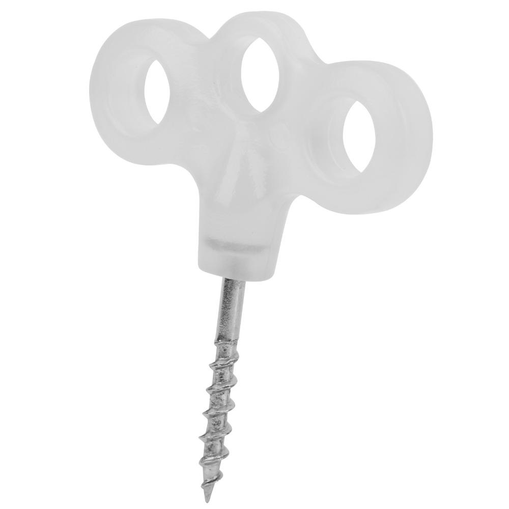 10 Pcs Glowing Tent Pegs Stainless Steel Screw Pegs Durable Ground Pegs Hiking