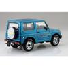 Aoshima Bunka Kyozai (AOSHIMA) 1/32 Scale Rakupla Snap Kit No. 18-TB Suzuki JA11 Jimny Triton Blue Metallic Pre-Colored Plastic Model Kit (Automobile)
