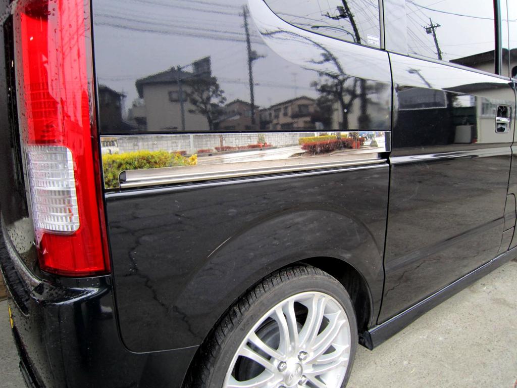 BRIGHTZ Every Wagon DA64W Super Mirror Stainless Plated Slide Rail Panel 2PC Every Every Every Every Every Wagon Every Wagon Every Wagon Every Wagon