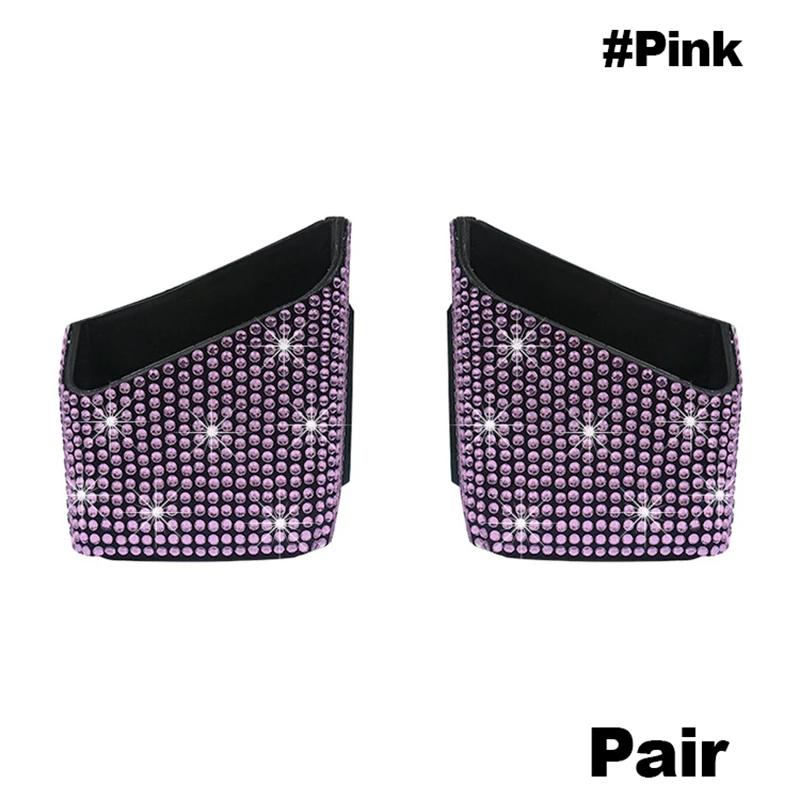 Автомобильный ящик для хранения сотовых телефонов Diamond Crystal, органайзер для автомобильного сиденья, подвесной держатель для кармана телефона, автомобильные аксессуары