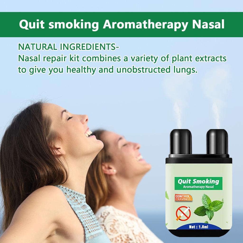 Назальная палочка с двумя отверстиями для предотвращения сонливости во время вождения Масло для назальных ингаляций