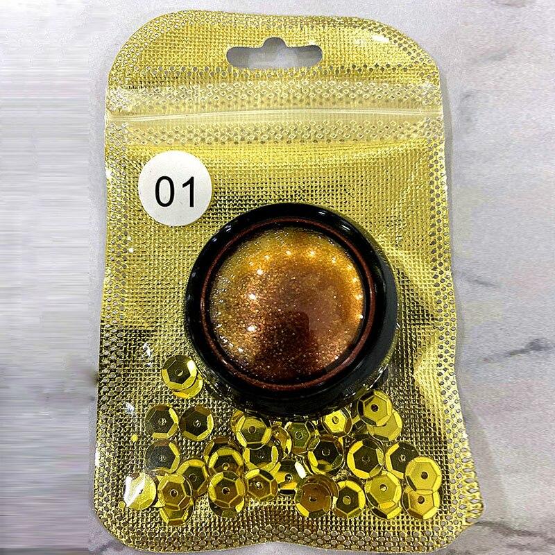 Монохромные тени для век с металлическим блеском, палитра теней для век, пудра, сияющий пигмент, блестящие глаза, макияж, косметика, макияж