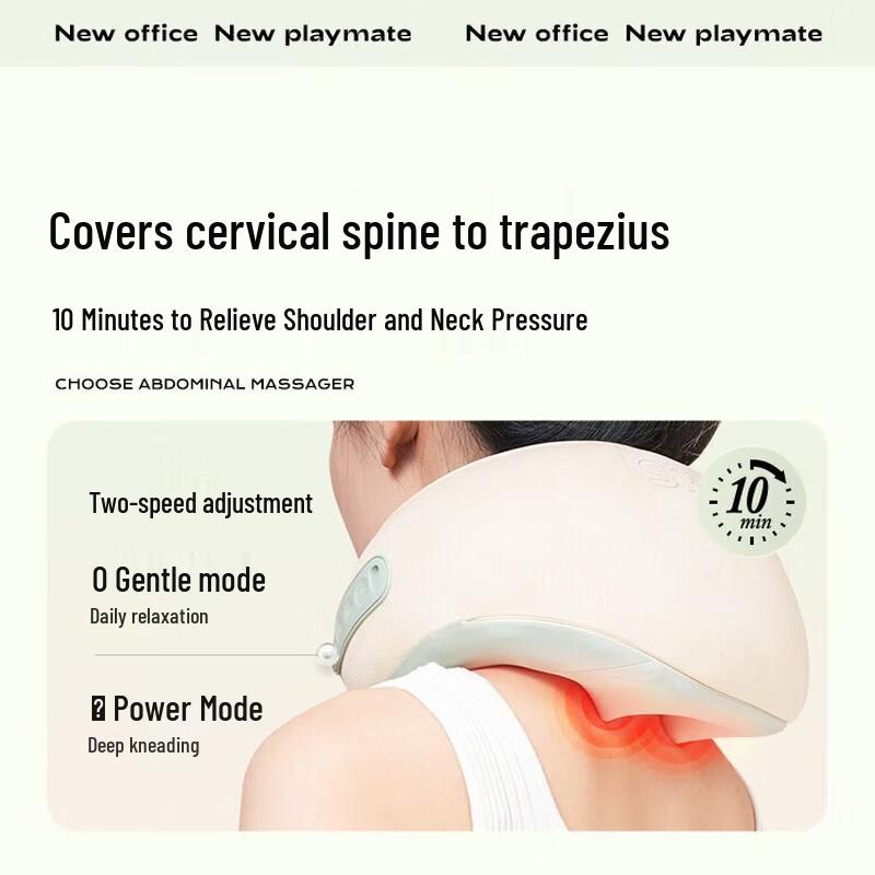 SIAASOO Shoulder and Neck Massager CN plug (adapter included)