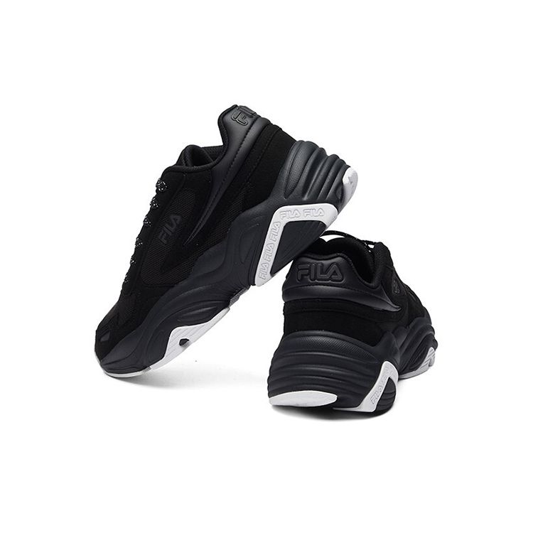 Fila Mesh Comfortable Low-Top Lifestyle Sneakers Women Sneakers Black F12W111123FBK