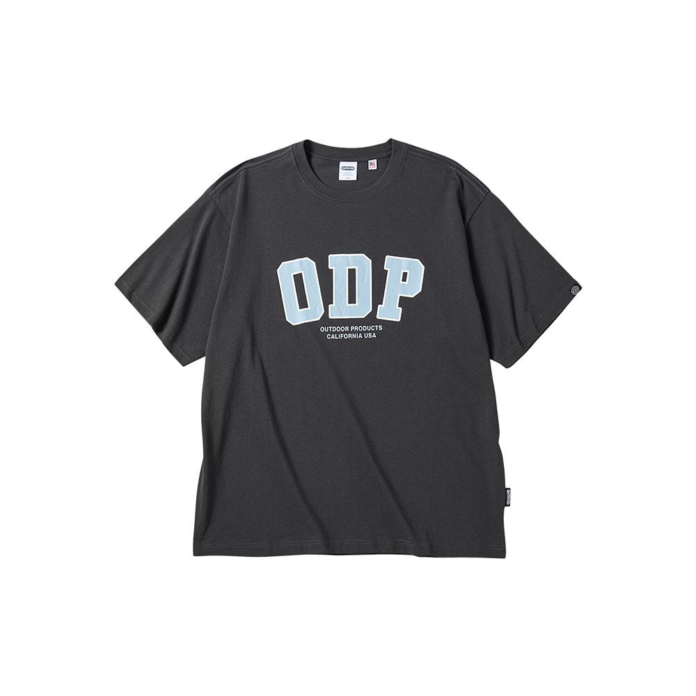 OUTDOOR PRODUCTS Футболка с большим логотипом Odp (Древесный уголь)