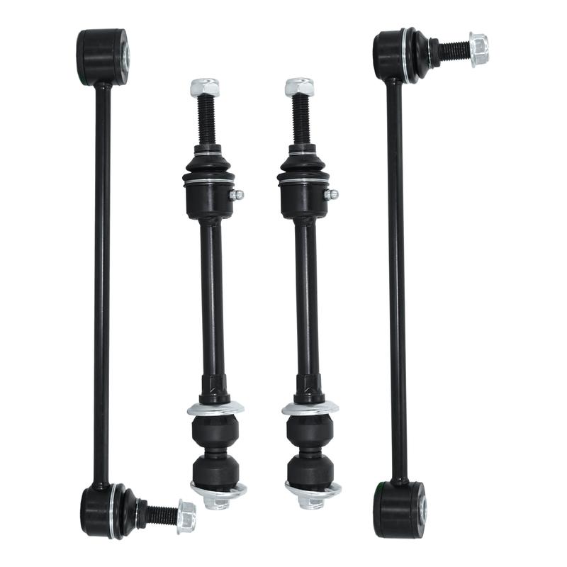 AzbuStag 4Pcs Front Rear Sway Bar Link Suspension for Dodge Ram 1500 2009 2010 2011 2012 2013 2014 2015 2016 2017 2018 2019 2020