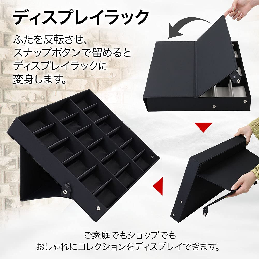 Хранение Солнцезащитных Очков Очки Выберите Ваш Вмещает 18 Коллекционных Витрина для Маленьких Часов x [ПРЕДЛОЖИТЬ] Футляр, Футляр, Цвет, Пар, Футляр, Очки,