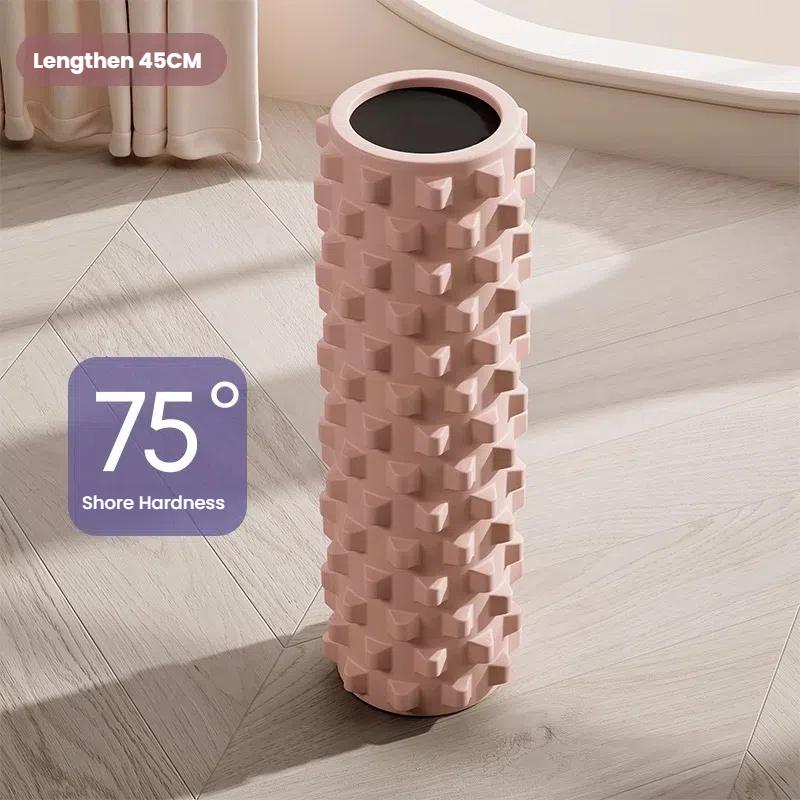 Ролик для йоги, пеноролик для фитнеса, пилатеса, упражнений, массажный блок для мышц, мягкий ролик из ЭВА для расслабления спины и ног, похудения