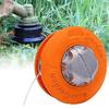 Dual String Trimmer Head Aluminum Alloy Weed Trimmer Head Universal Replacement Trimmer Head for Most Gas Trimmers