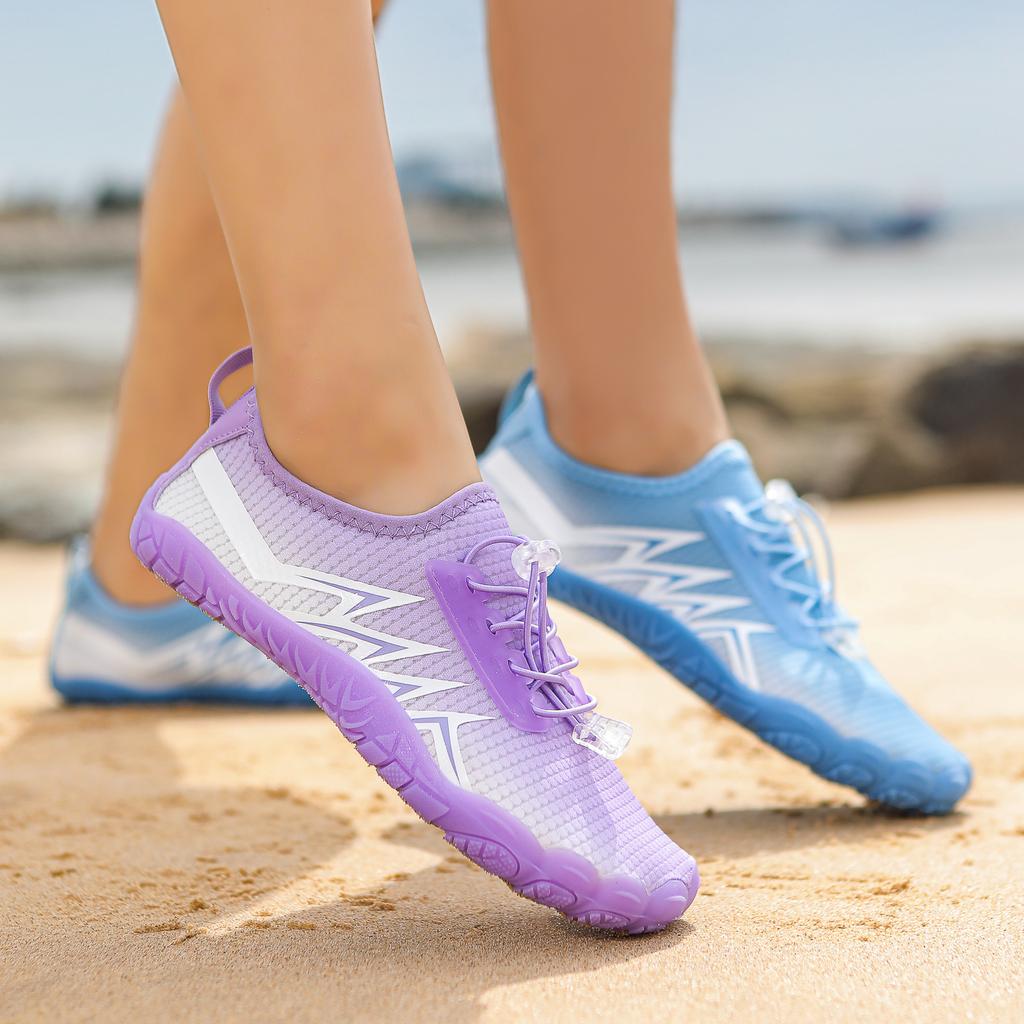 Уличные пятипалые туфли для ручья, быстросохнущие пляжные туфли, обувь для ходьбы по воде босиком, обувь для плавания, мужские и женские рыболовные туфли, нескользящая обувь для ходьбы