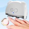 Детская электрическая машинка для стрижки ногтей со светодиодной подсветкой, перезаряжаемая, 3 скорости, автоматический триммер для ногтей, для детей, взрослых, пожилых людей, кусачки для ногтей, полировщик, шлифовальная машинка