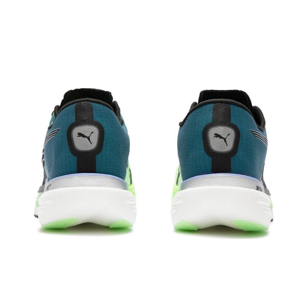 Puma Мужские кроссовки Deviate Nitro Elite 2 Fireglow Green Fizzy-Lime Royal-Sapphire 377786-01