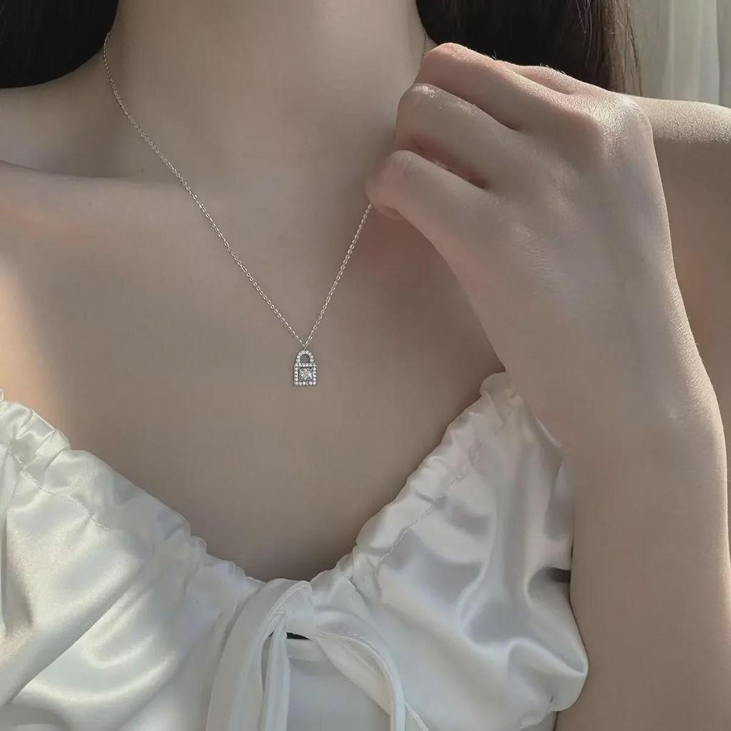 Роскошное летнее ожерелье на ключицу с бриллиантами 2022 года: Простой, элегантный, стильный стиль для женщин