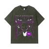 275 GSM Washed T-shirts 100% Cotton Solo Leveling V11 Print Unisex Heavy Cotton T Shirt