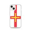 Coque Pour iPhone - PIXELFORMA - iPhone 14 - Drapeau De Guernesey - Silicone Souple - Design Léger