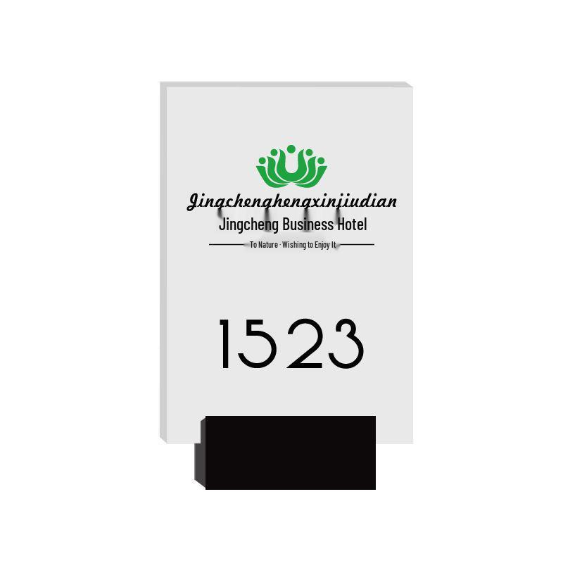 Guesthouse LED Acrylic Door Sign for Private Room