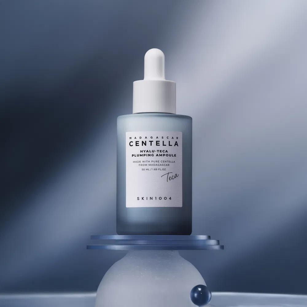 SKIN1004 Madagascar Centella Hyalu-Teca Plumping Ampoule 50ml - Concentrated Hydrating & Plumping Elasticity Ampoule