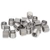 20Pcs Thread Repair Reducer Nut Thread Conversion Sleeve Bushing Screw Fastening M12 X 1.251.5D