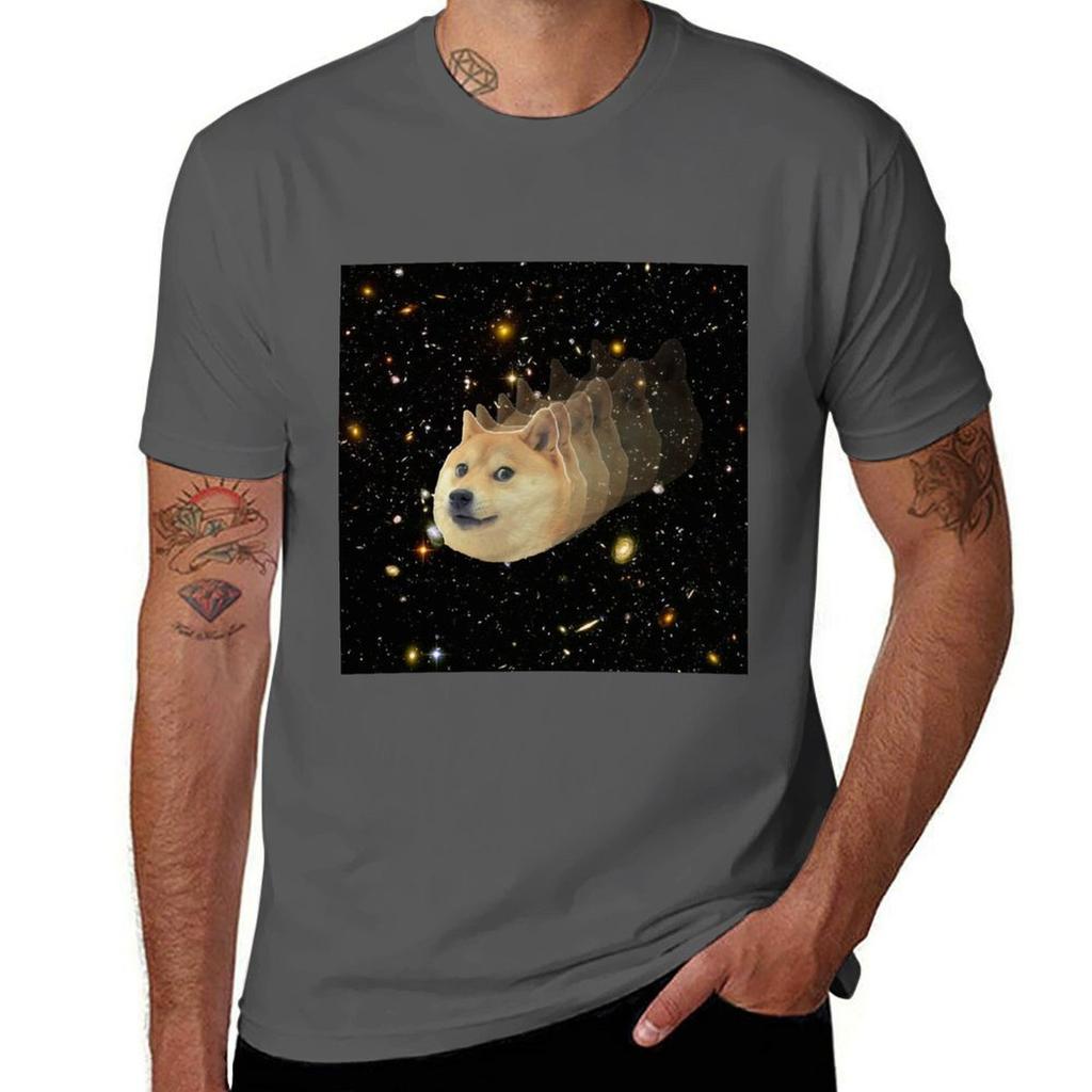 shirt soft such T-Shirt man cotton t t graphic shirts Doge man Hyperdrive for