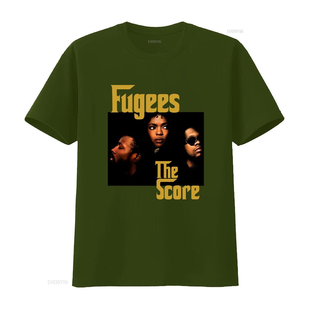 Fugees The Score Lauryn Hill T Shirt for Men and Women vintage Washed Comfortable Unisex Slightly Stylish Stretched Versatile